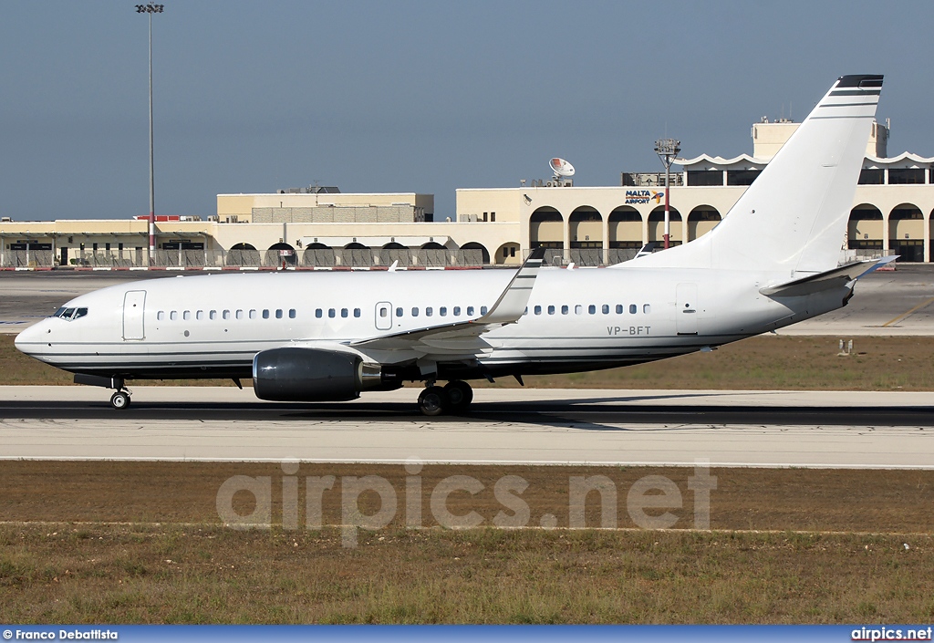 VP-BFT, Boeing 737-700/BBJ, Private