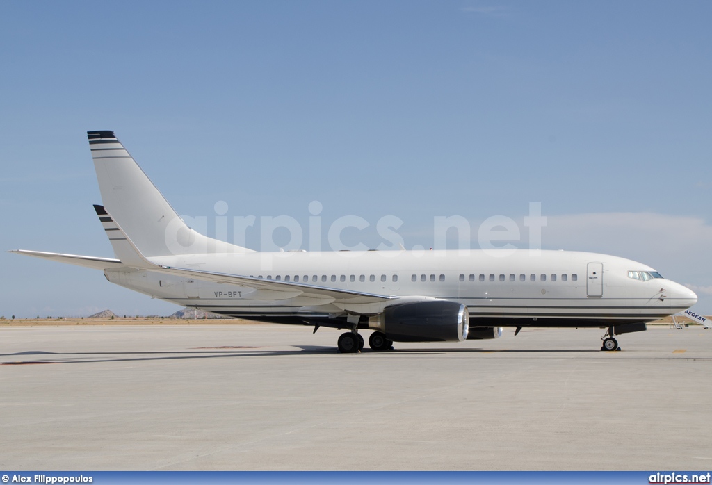 VP-BFT, Boeing 737-700/BBJ, Private