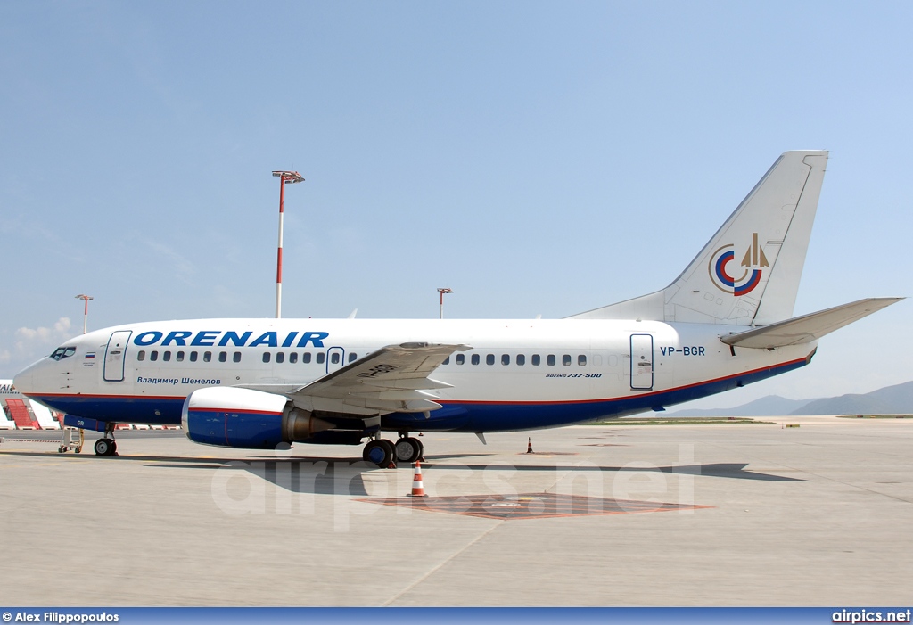 VP-BGR, Boeing 737-500, Orenair