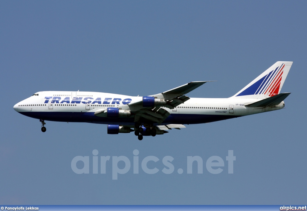 VP-BGU, Boeing 747-300, Transaero