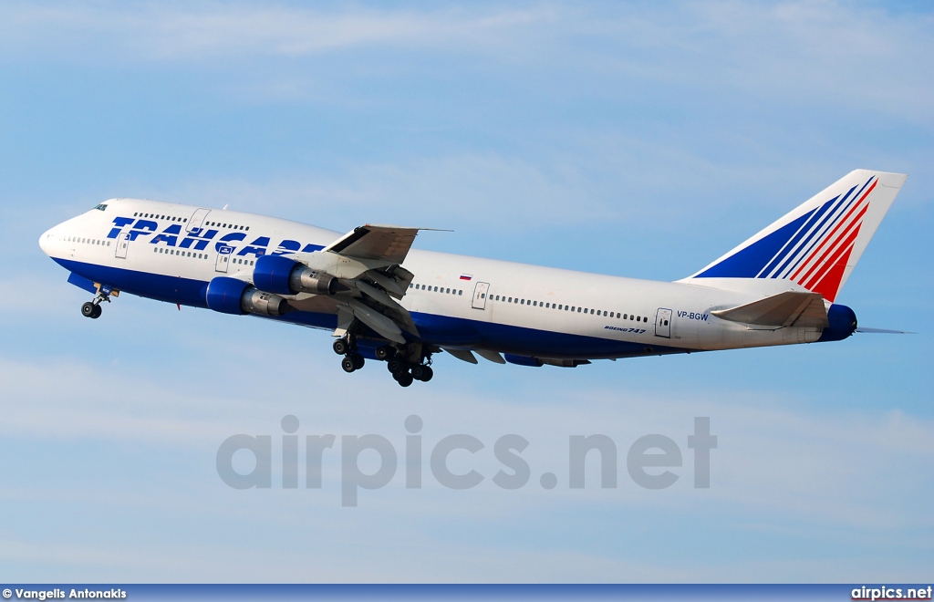 VP-BGW, Boeing 747-300, Transaero