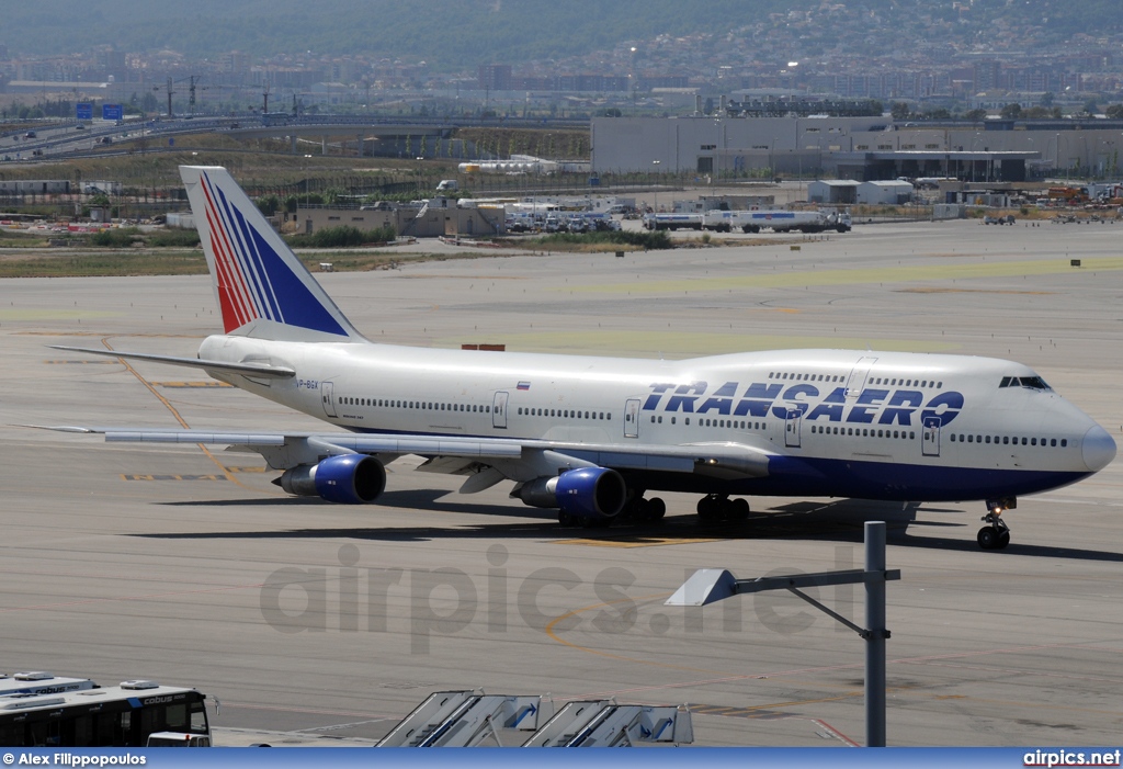 VP-BGX, Boeing 747-300, Transaero