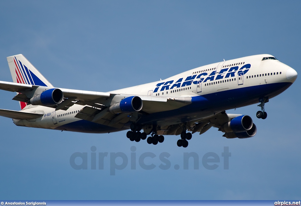 VP-BGX, Boeing 747-300, Transaero