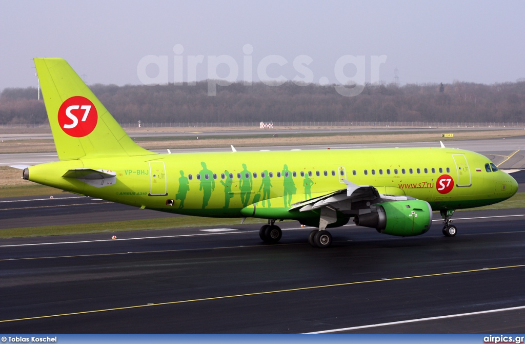 VP-BHJ, Airbus A319-100, S7 Siberia Airlines