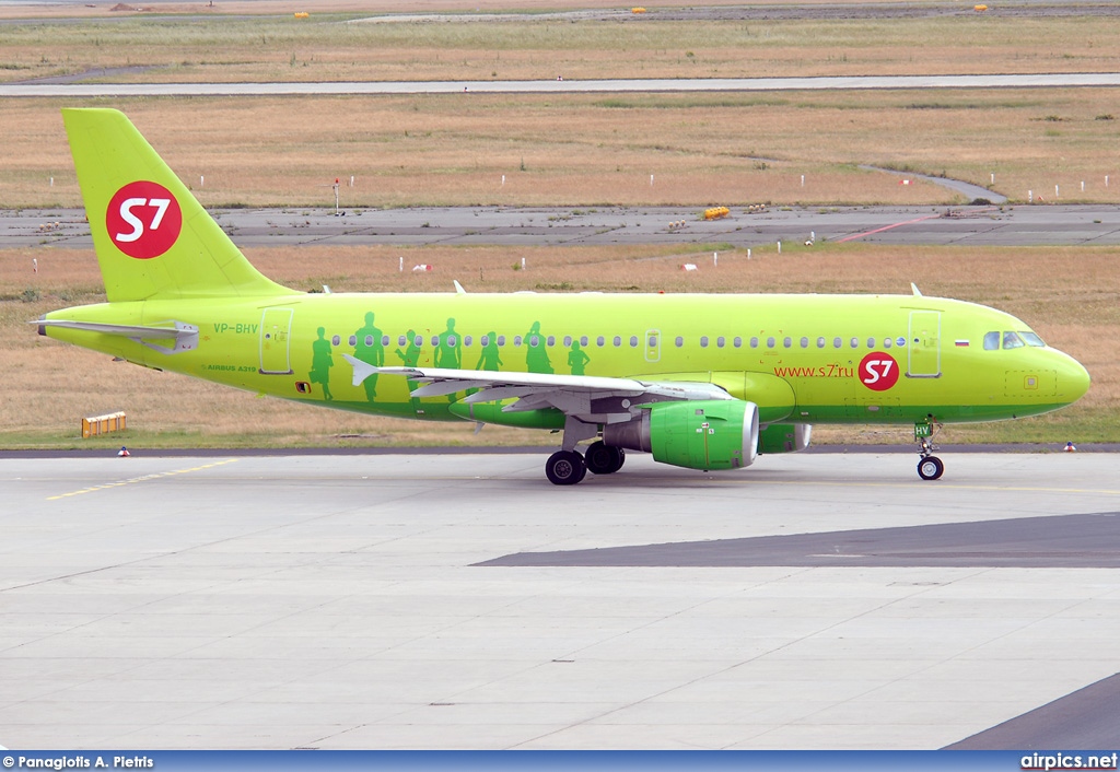 VP-BHV, Airbus A319-100, S7 Siberia Airlines