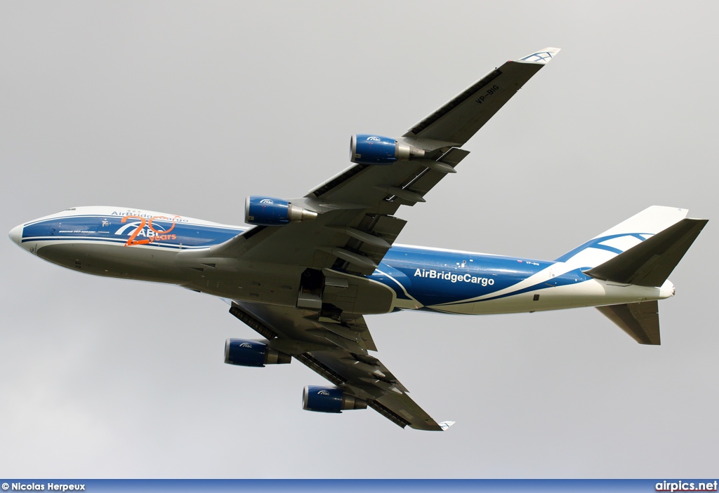 VP-BIG, Boeing 747-400ERF(SCD), AirBridgeCargo Airlines