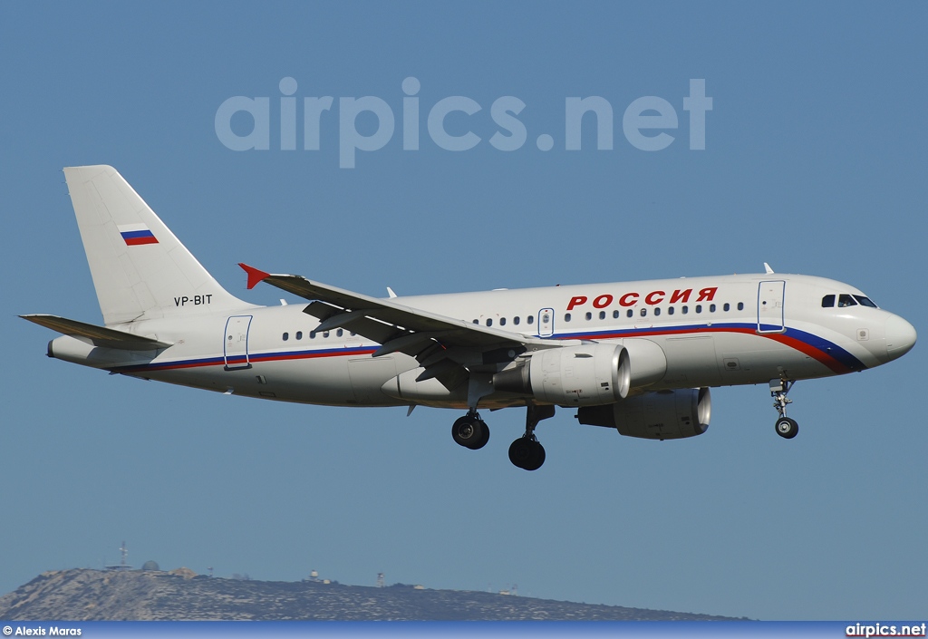 VP-BIT, Airbus A319-100, Rossiya Airlines