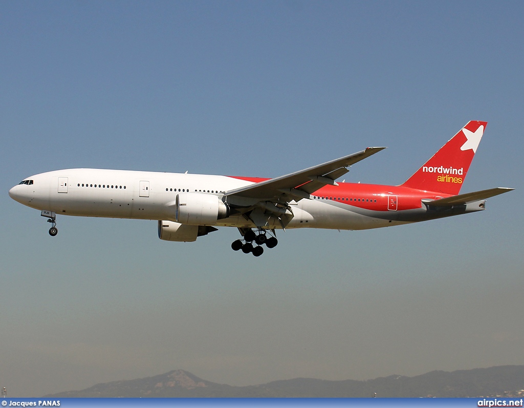 VP-BJB, Boeing 777-200ER, Nordwind