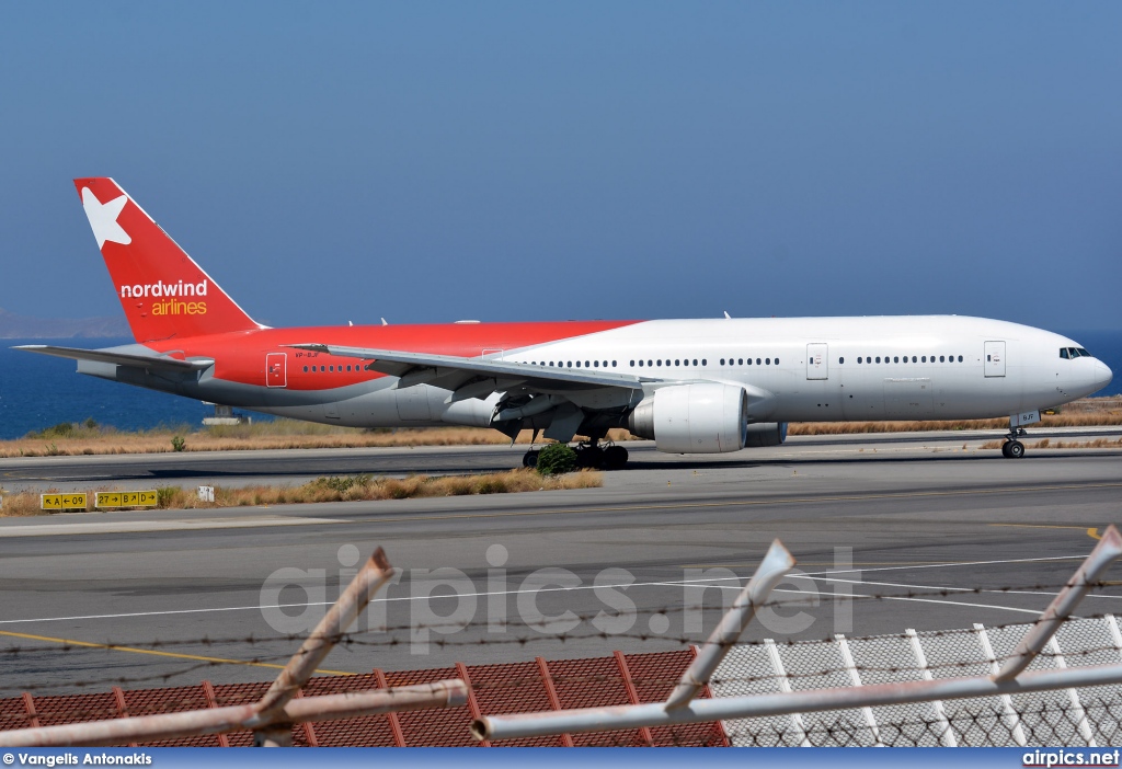 VP-BJF, Boeing 777-200ER, Nordwind