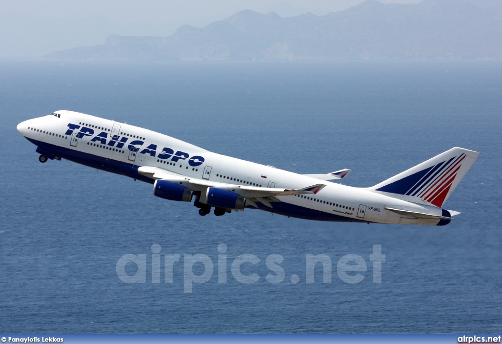 VP-BKL, Boeing 747-400, Transaero