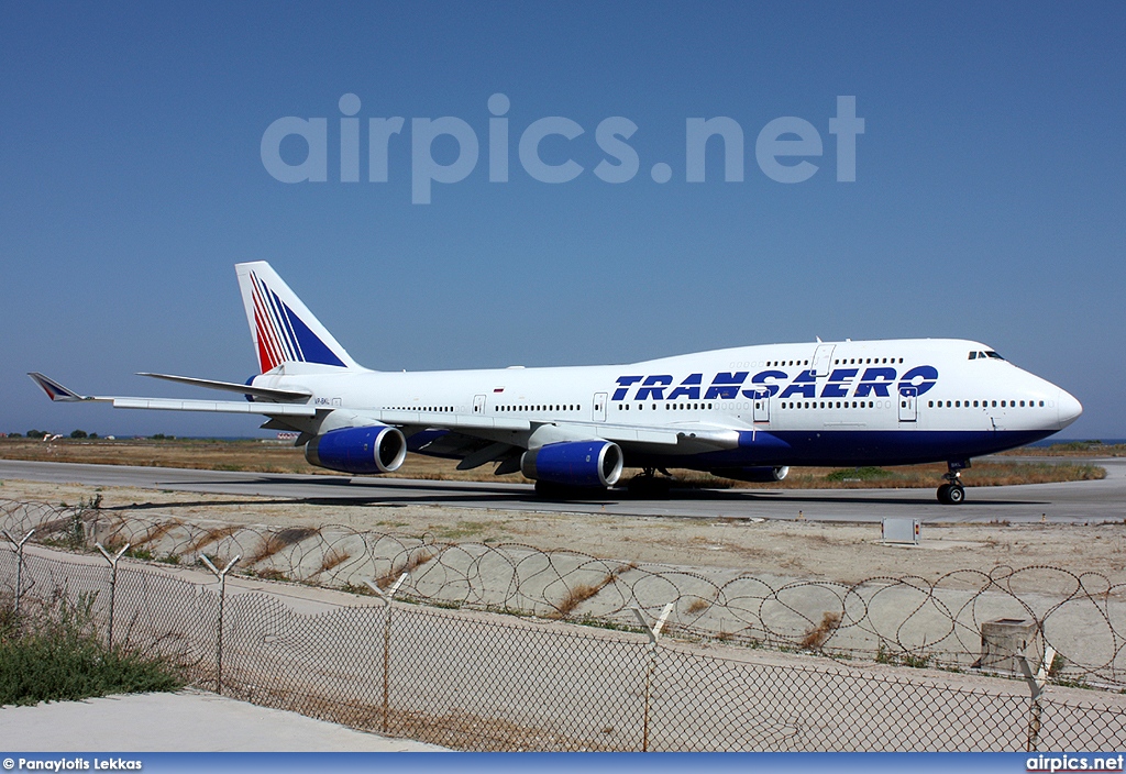 VP-BKL, Boeing 747-400, Transaero