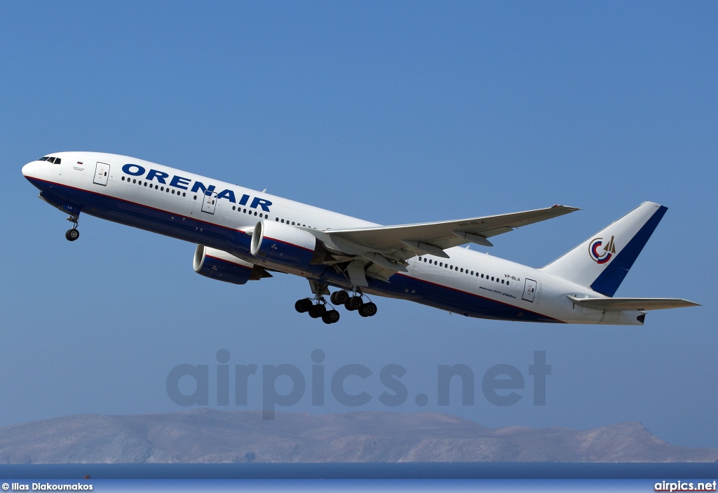 VP-BLA, Boeing 777-200ER, Orenair