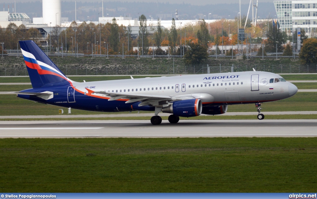 VP-BME, Airbus A320-200, Aeroflot