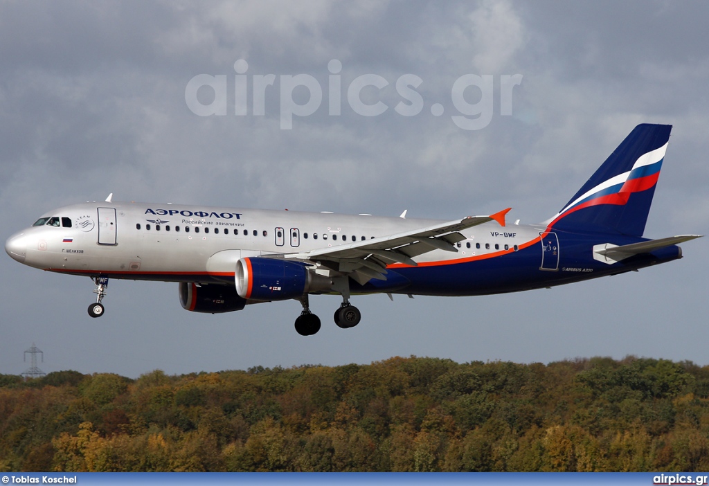 VP-BMF, Airbus A320-200, Aeroflot