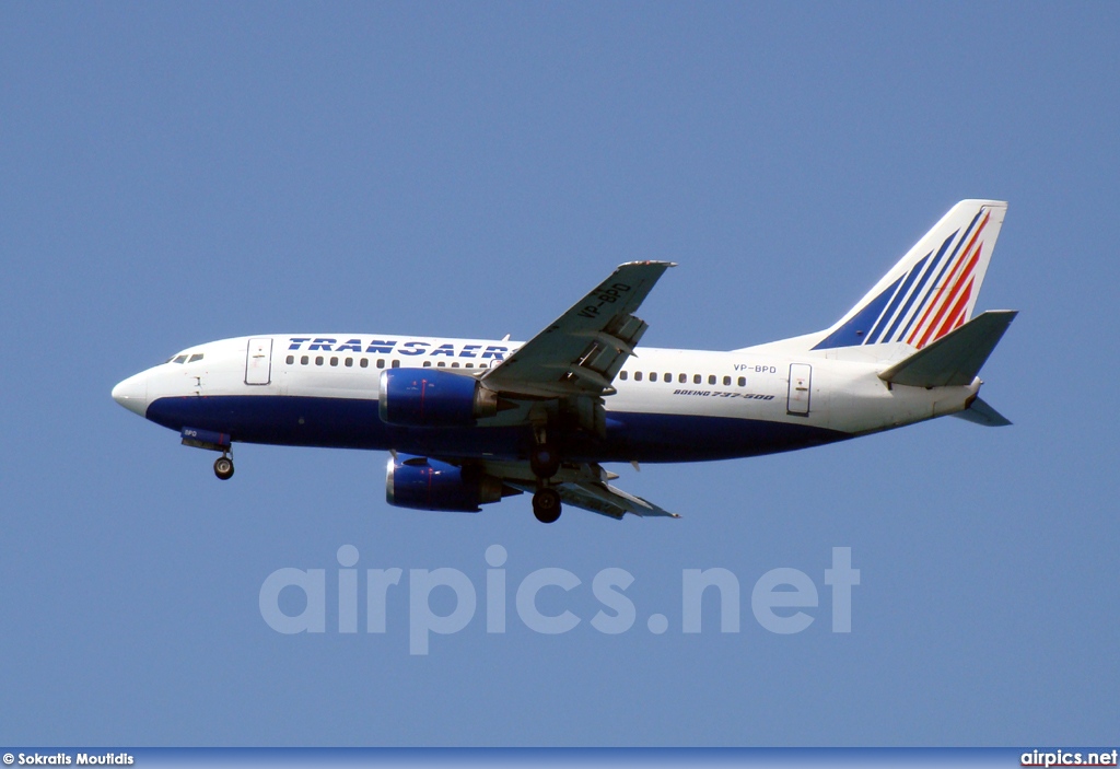 VP-BPD, Boeing 737-500, Transaero