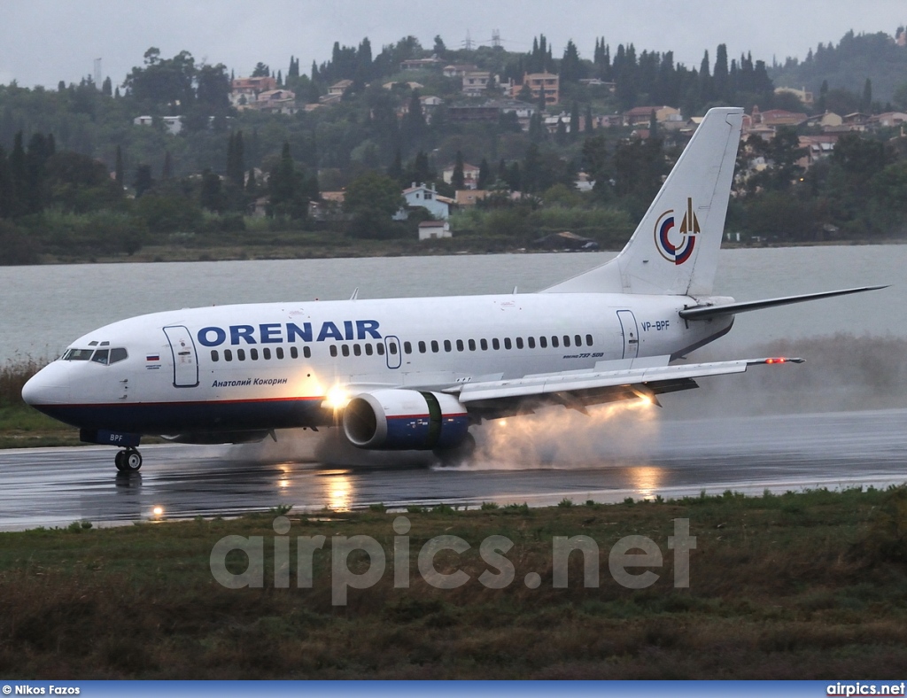 VP-BPF, Boeing 737-500, Orenair