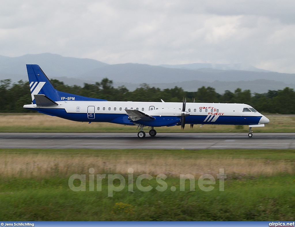 VP-BPM, Saab 2000, Polet Airlines