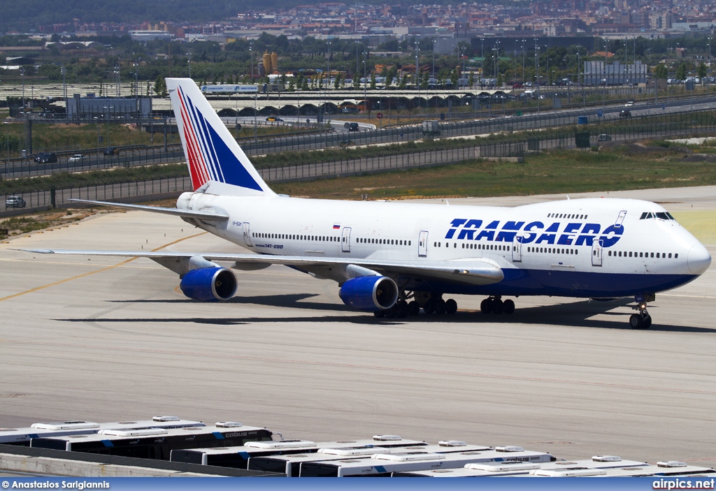 VP-BQH, Boeing 747-200B, Transaero