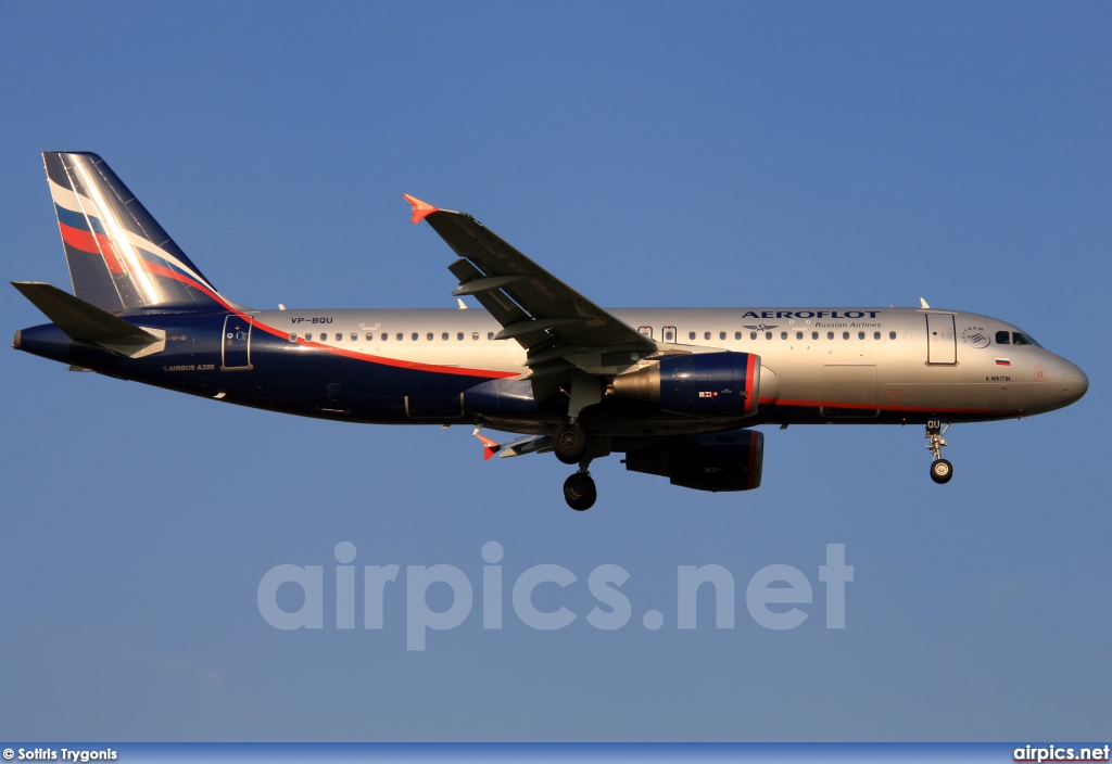 VP-BQU, Airbus A320-200, Aeroflot