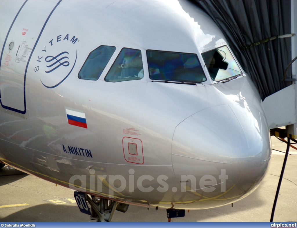 VP-BQU, Airbus A320-200, Aeroflot