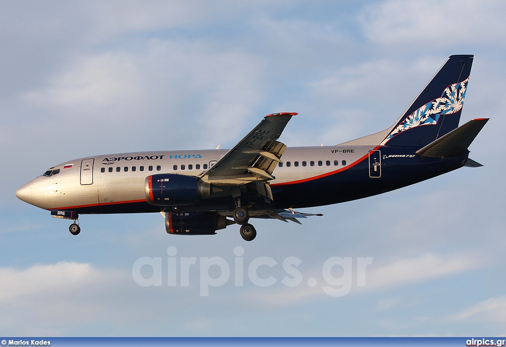 VP-BRE, Boeing 737-500, Aeroflot-Nord