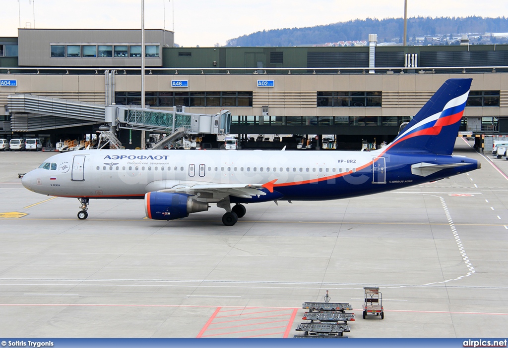 VP-BRZ, Airbus A320-200, Aeroflot