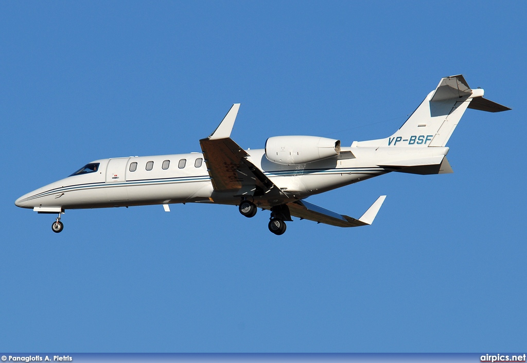 VP-BSF, Bombardier Learjet 45, Private