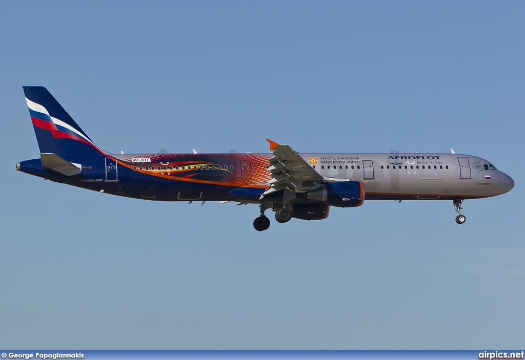 VP-BTL, Airbus A321-200, Aeroflot