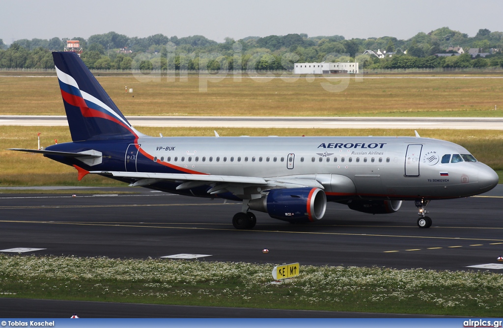 VP-BUK, Airbus A319-100, Aeroflot