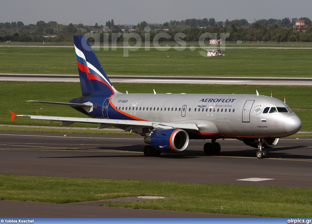 VP-BUO, Airbus A319-100, Aeroflot