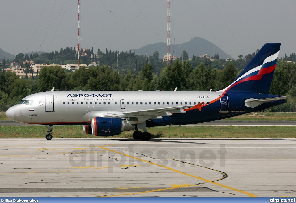 VP-BUO, Airbus A319-100, Aeroflot