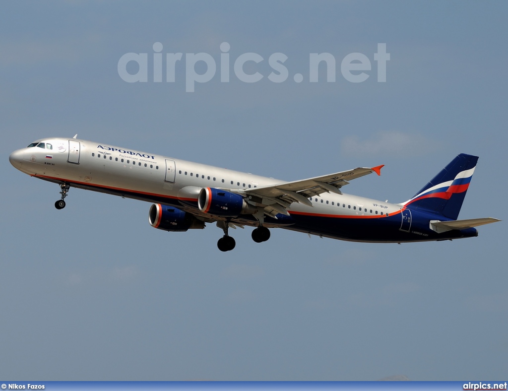 VP-BUP, Airbus A321-200, Aeroflot