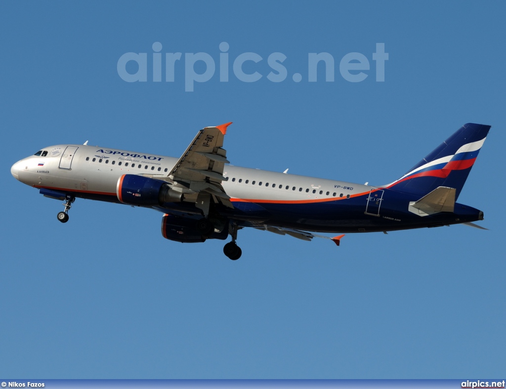 VP-BWD, Airbus A320-200, Aeroflot