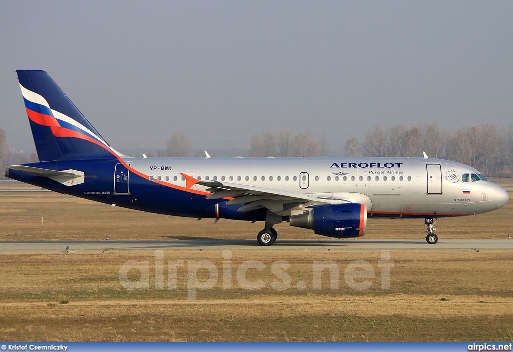 VP-BWK, Airbus A319-100, Aeroflot