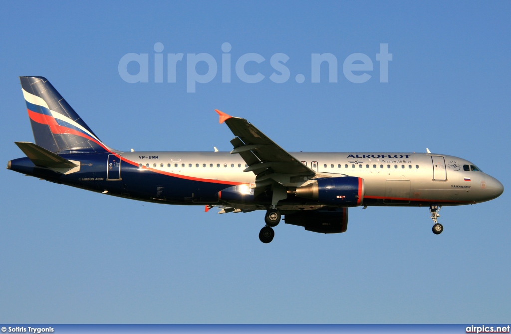 VP-BWM, Airbus A320-200, Aeroflot