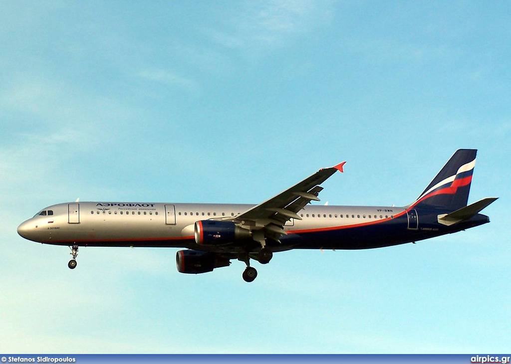 VP-BWN, Airbus A321-200, Aeroflot