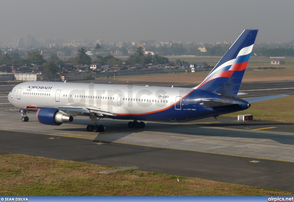 VP-BWV, Boeing 767-300ER, Aeroflot