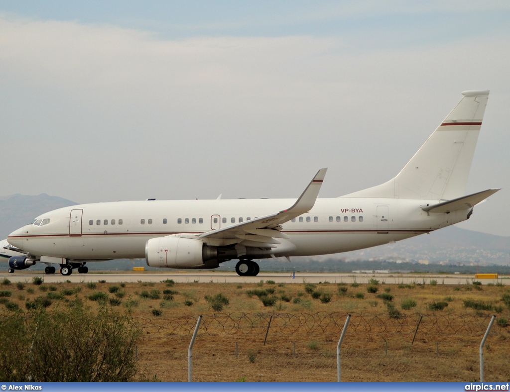 VP-BYA, Boeing 737-700/BBJ, Private