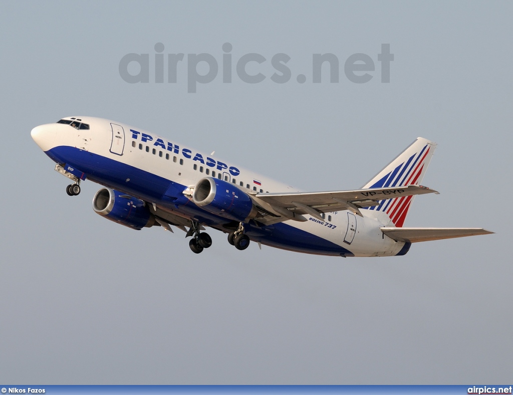 VP-BYP, Boeing 737-500, Transaero