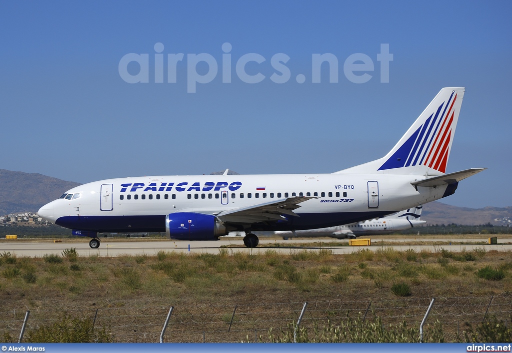VP-BYQ, Boeing 737-500, Transaero