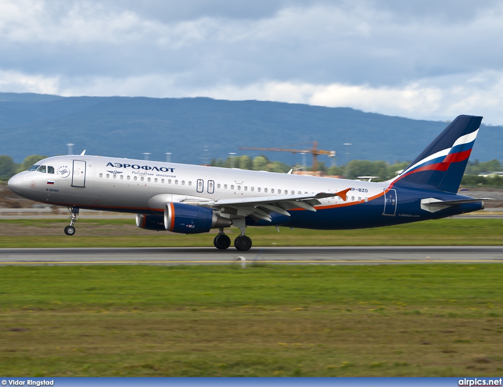 VP-BZO, Airbus A320-200, Aeroflot