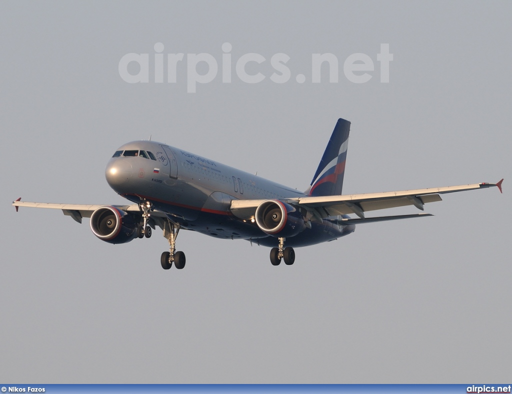 VP-BZS, Airbus A320-200, Aeroflot