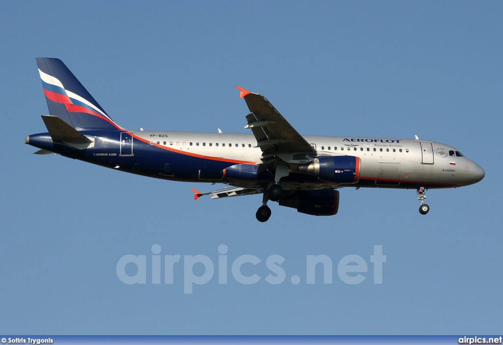 VP-BZS, Airbus A320-200, Aeroflot