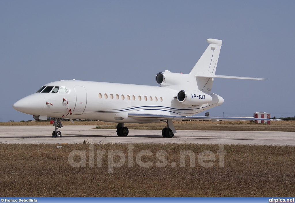 VP-CAX, Dassault Falcon-900, Private