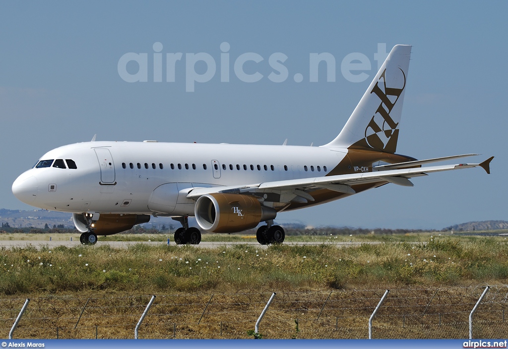 VP-CKH, Airbus A318-100CJ  Elite, Private