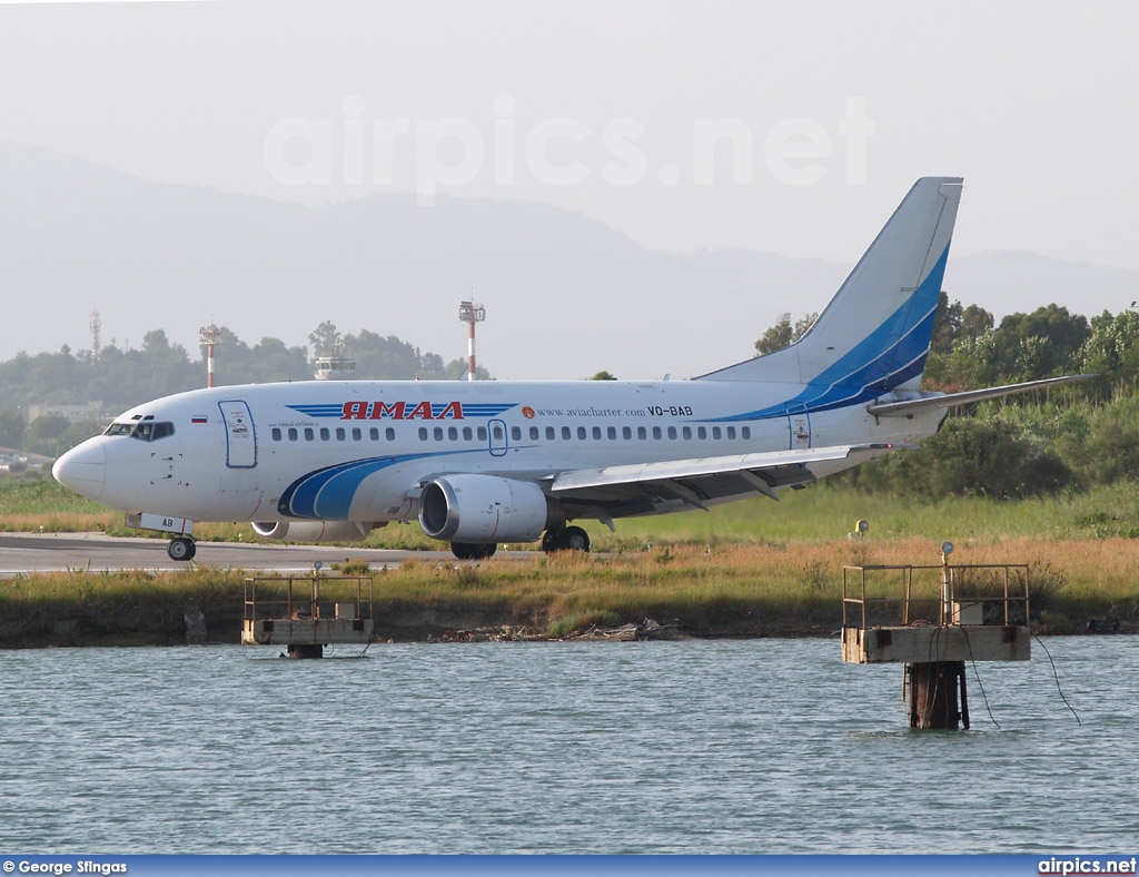 VQ-BAB, Boeing 737-500, Yamal Airlines