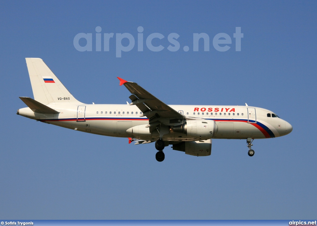 VQ-BAS, Airbus A319-100, Rossiya Airlines