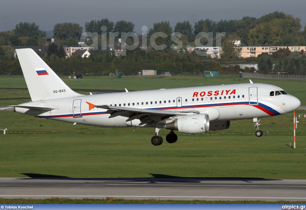 VQ-BAS, Airbus A319-100, Rossiya Airlines