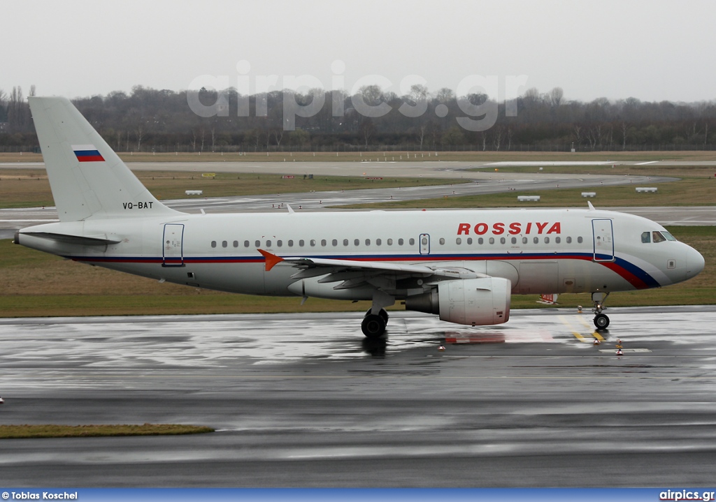 VQ-BAT, Airbus A319-100, Rossiya Airlines