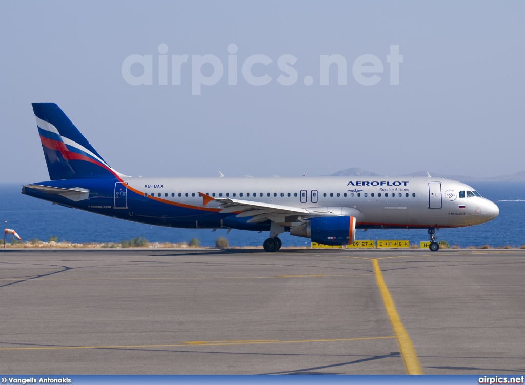 VQ-BAX, Airbus A320-200, Aeroflot